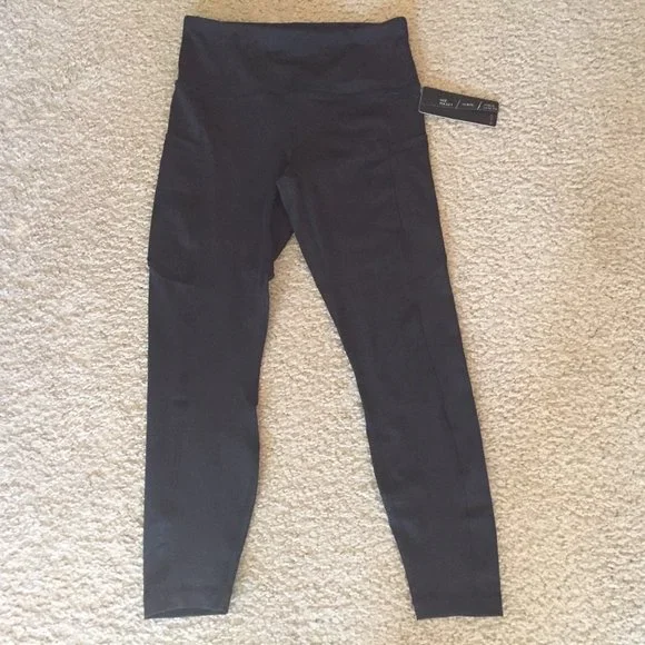NWT Reflex black high waisted leggings, M - Picture 3 of 12